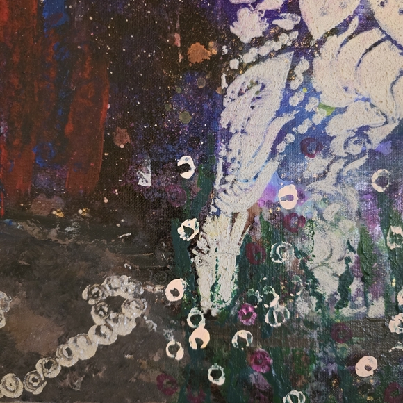 HANDCRAFTED Abstract Contemporary Painting HANDPAINTED & HANDMADE Wall Art Decor - Picture 9 of 17